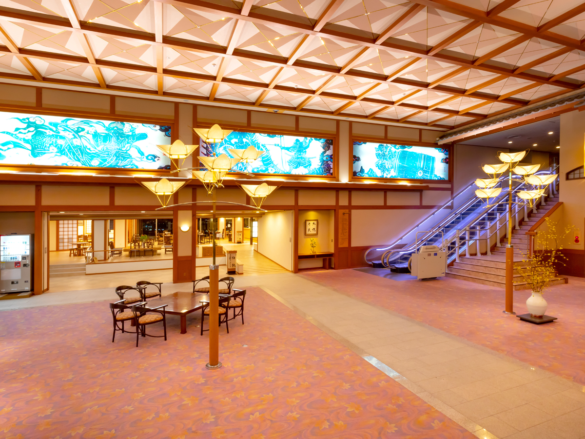 Hotel lobby